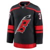 Carolina Hurricanes Dresy Fanatics Premium Andrei Svechnikov 2024-25 Černá Domácí - Pánské